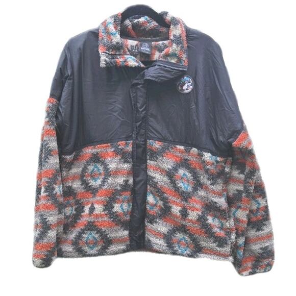 Buc-ee's Women's Jacket Aztec Fleece Full Zip Size: Large Fall Back To School - Picture 1 of 12